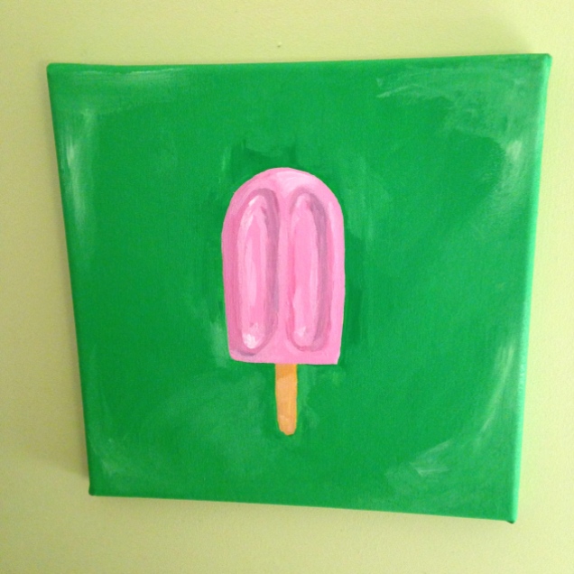 Popsicle Painting by homemadecity.com